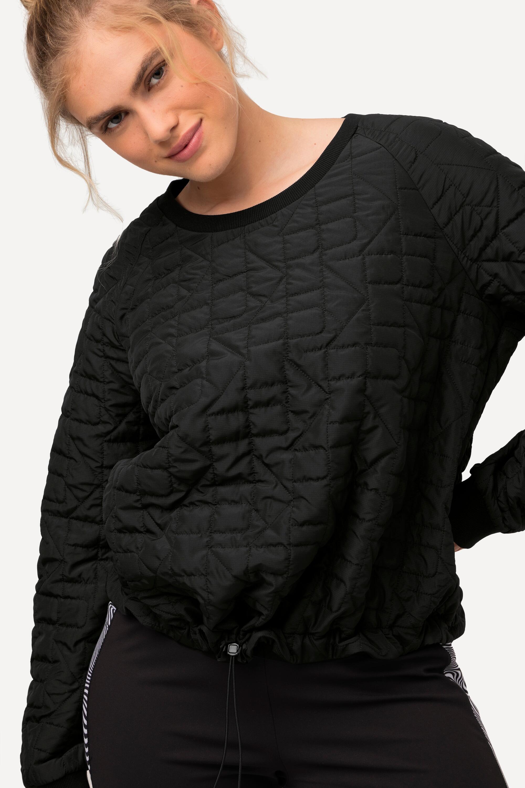 Femme Sweat-shirt à col rond et manches longues 3/5