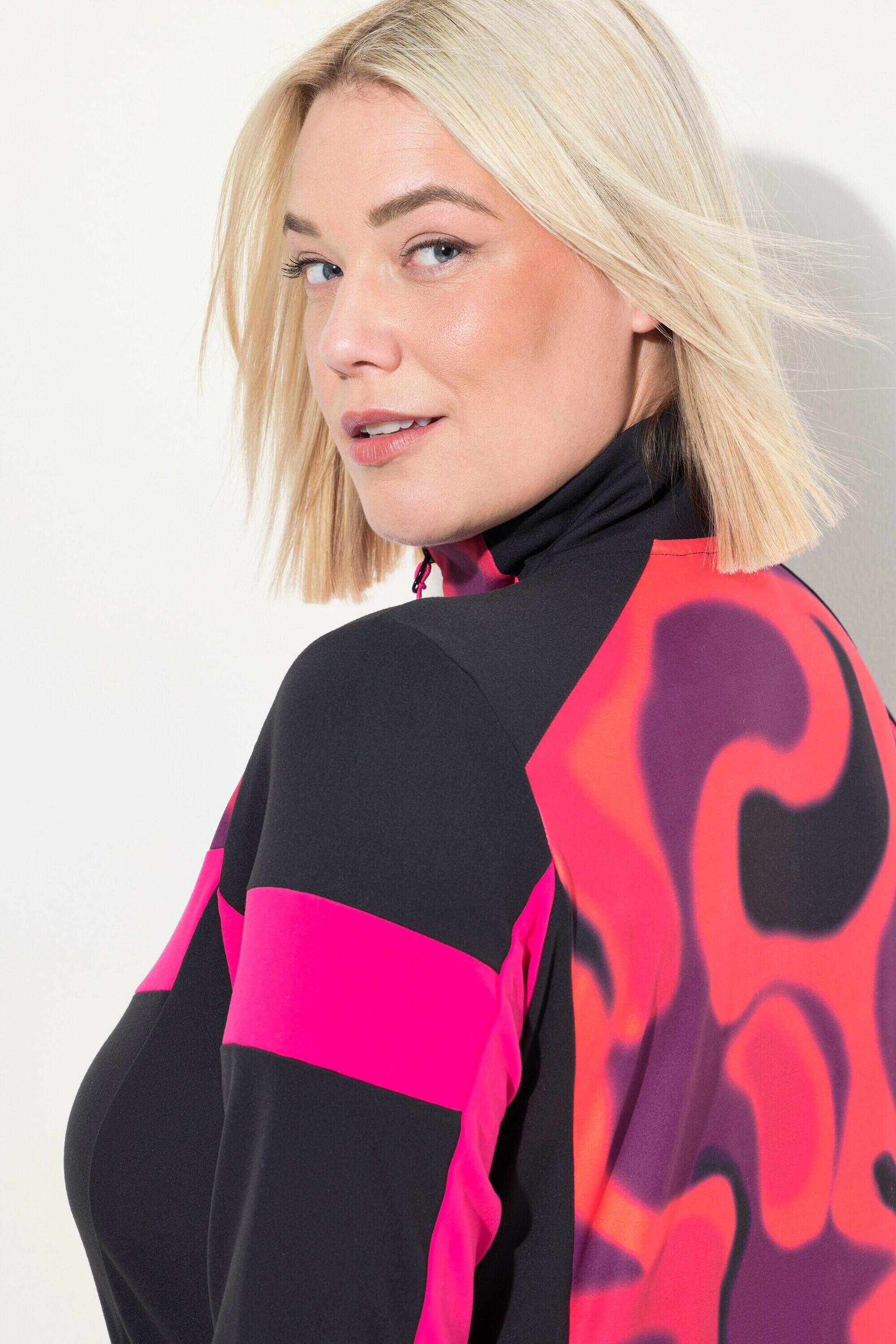 Femme Pull camionneur technique coupe slim col camionneur manches longues 10/13