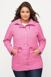 Femme Veste technique HYPRAR à rayures imperméable capuche