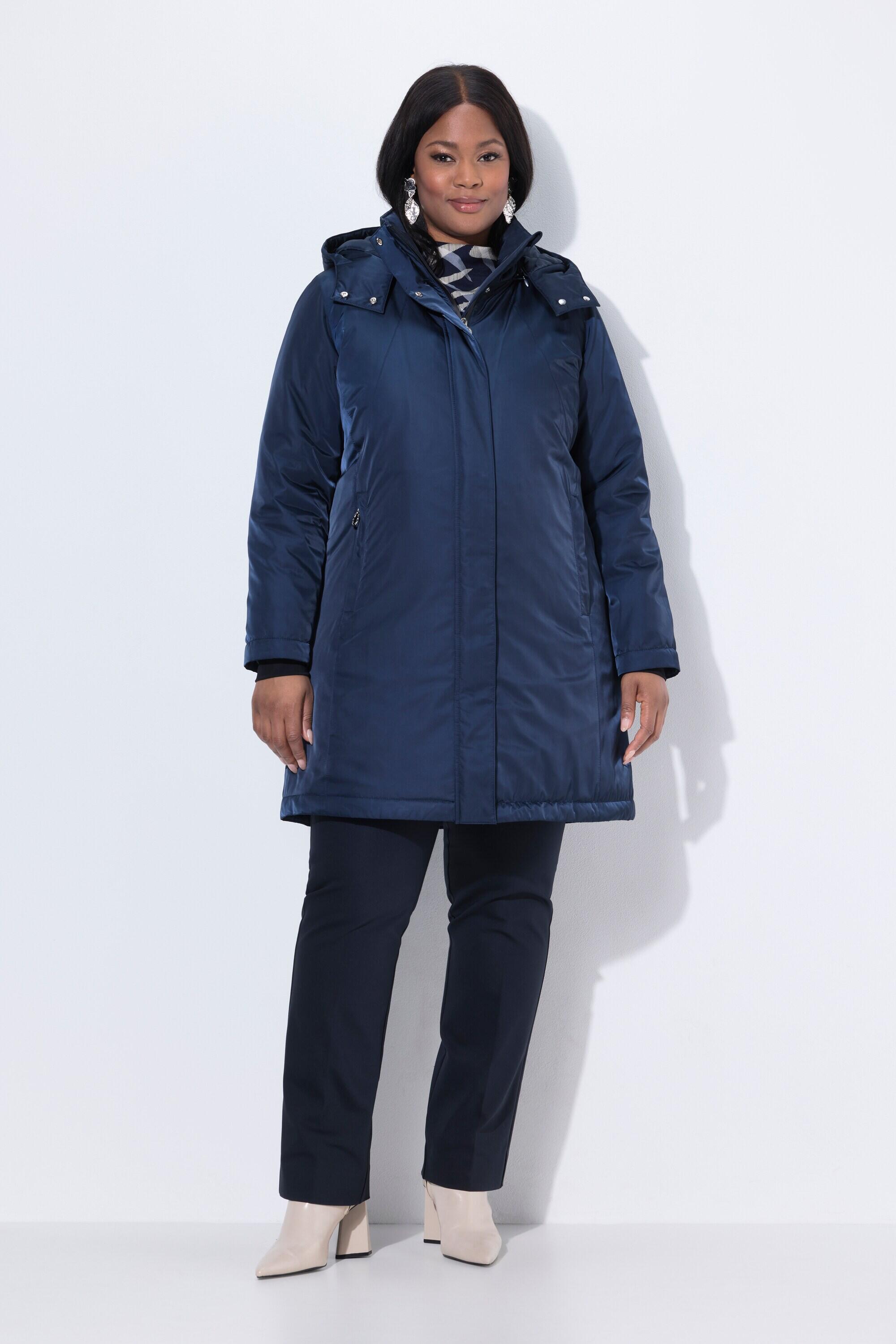 ULLA POPKEN Giacca donna Sympatex HYPRAR impermeabile blu con cappuccio con cerniera