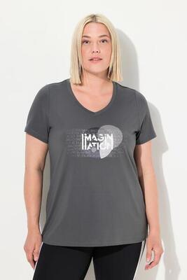 Damen Funktionsshirt Classic V-Ausschnitt Halbarm recycelt