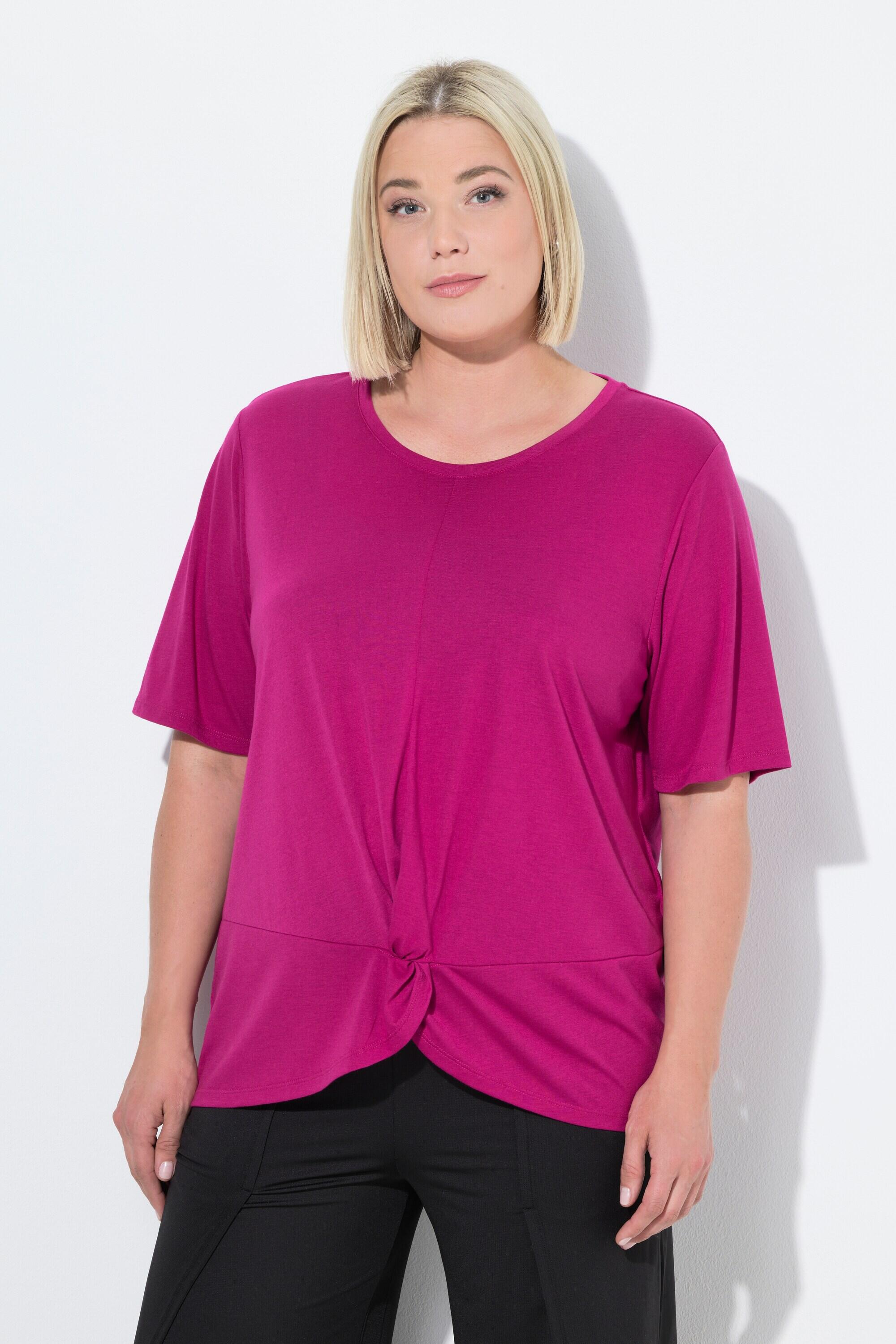 ULLA POPKEN T-shirt tecnico donna antibatterico Rosa 50% viscosa maniche corte