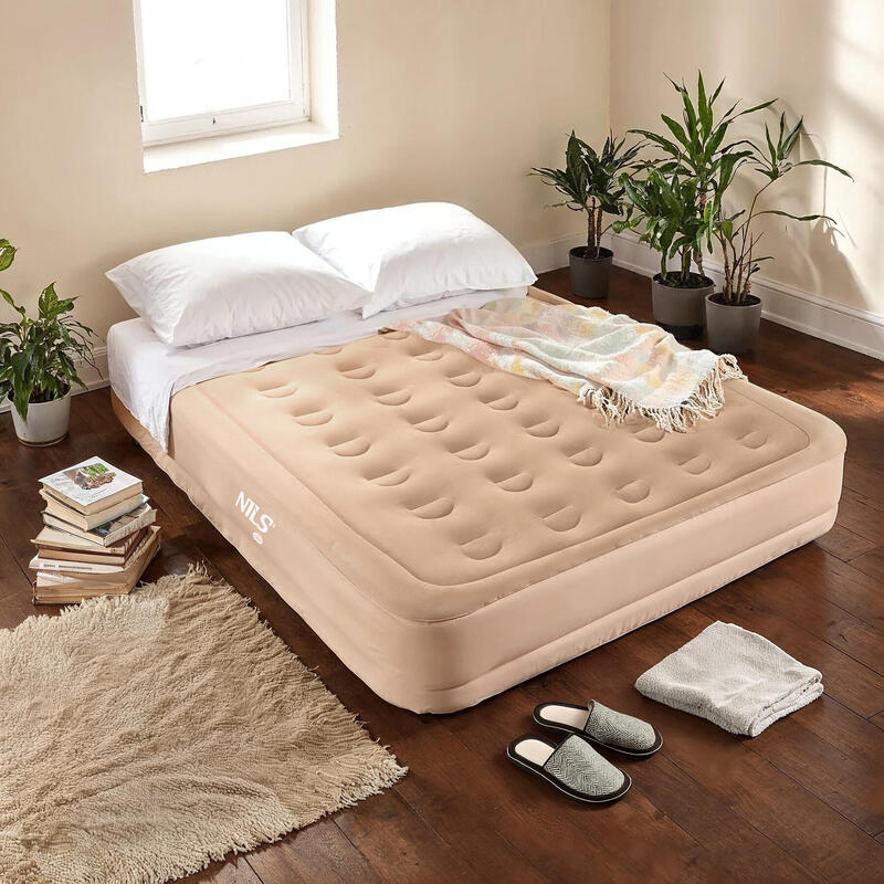 Materac dwuosobowy King Size + pompka elektryczna NC2808 Nils Camp
