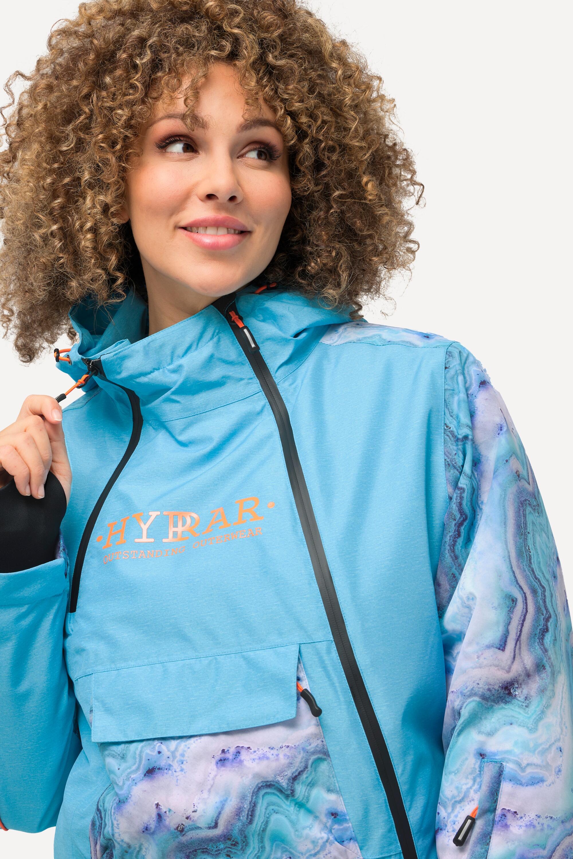 Femme Veste à capuche technique tissu imperméable 3/5