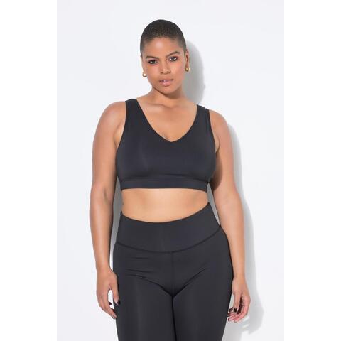 Bustier Uni Ulla Popken – Soutien-Gorge Confort Opacité, Fermeture Avant, Idéal Allaitement – Grande Taille Femme