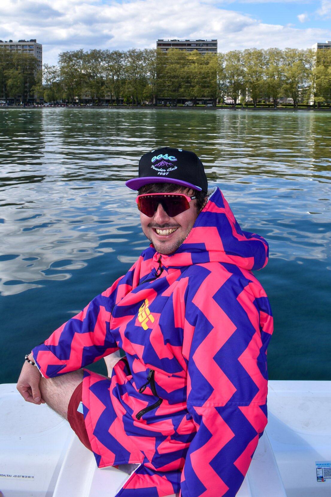 Heren Omkleed-poncho Sherpa-Voering Fresh Prince 6/7