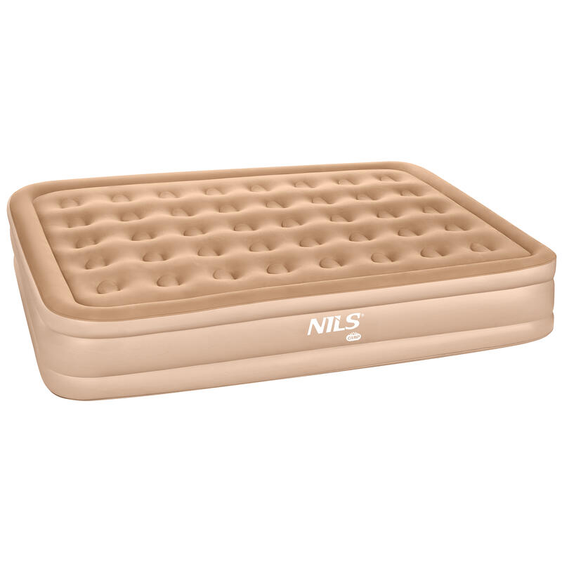 Materac dwuosobowy King Size + pompka elektryczna NC2808 Nils Camp