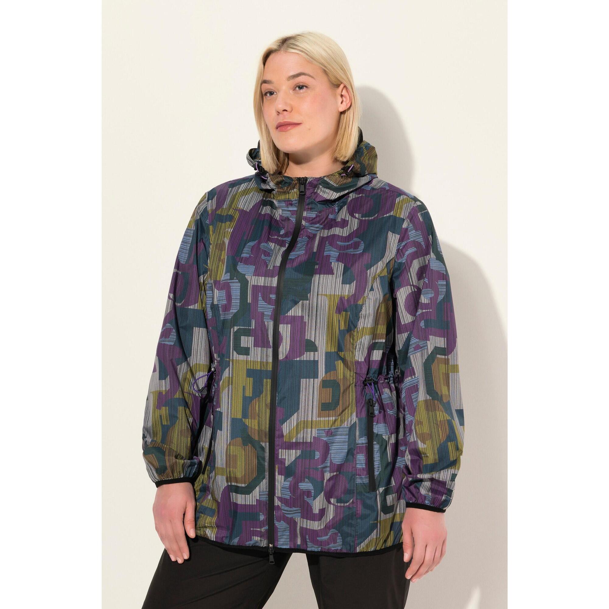 Ulla Popken - Femme Veste De Pluie Imperméable - Veste - Noir - Decathlon