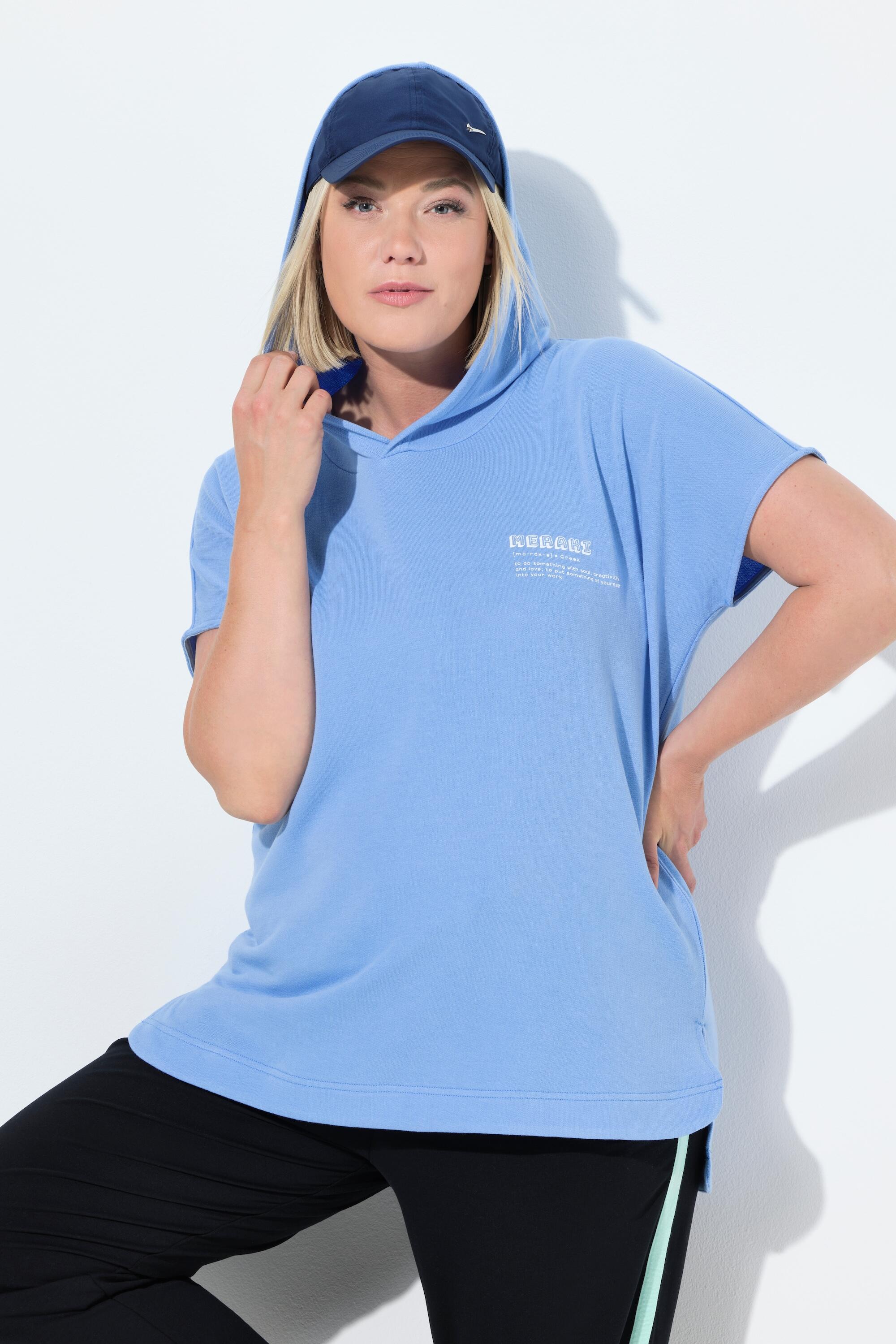 Damskie Bluza funkcyjna szybkoschnąca kaptur bez rękawów 6/7