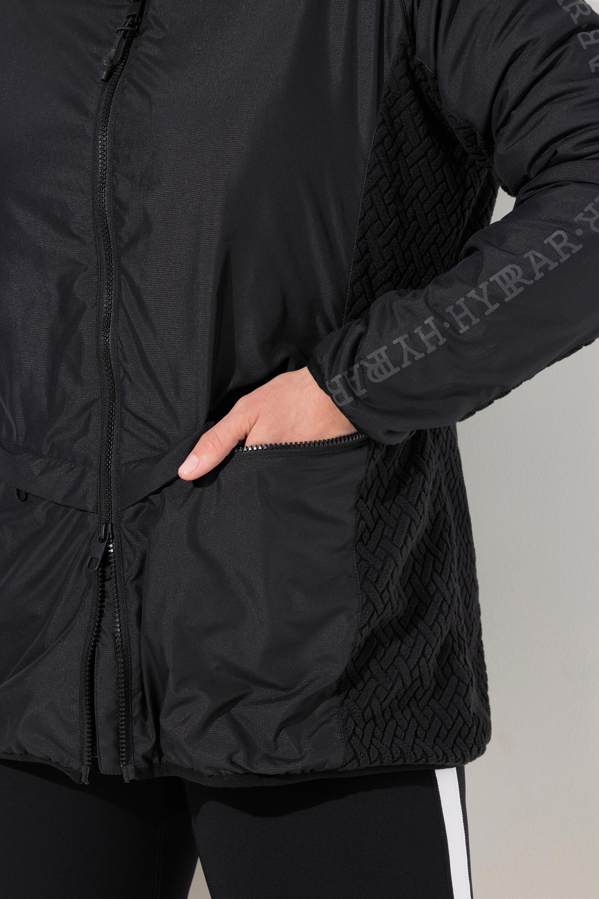 Damen Funktionsjacke Stehkragen Kapuze 2-Wege-Zipper 5/7