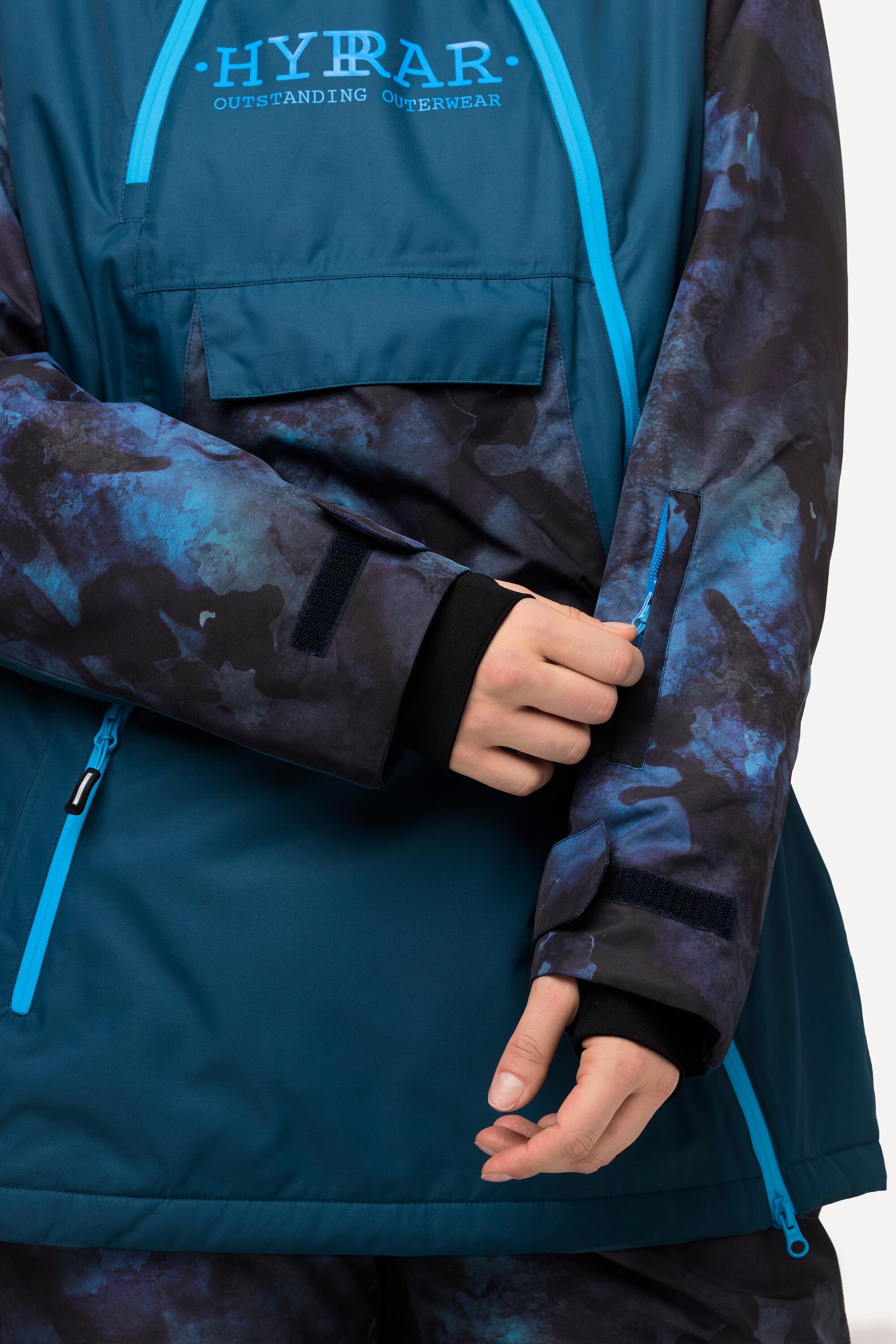 Femme Veste technique matière imperméable pare-neige et passe-pouces intégré 4/6