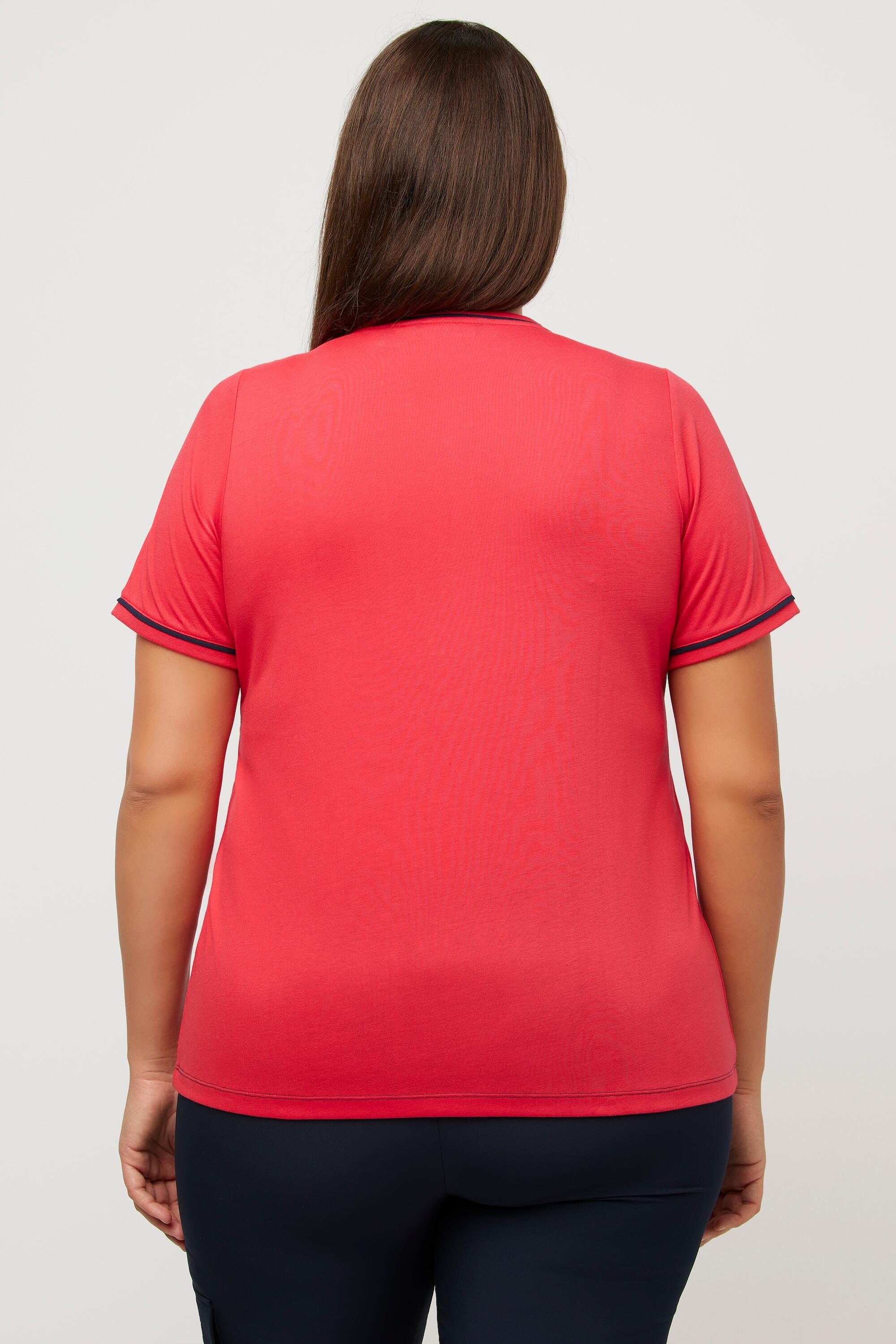 Femme T-shirt Love col en V manches courtes antibactérien 2/5