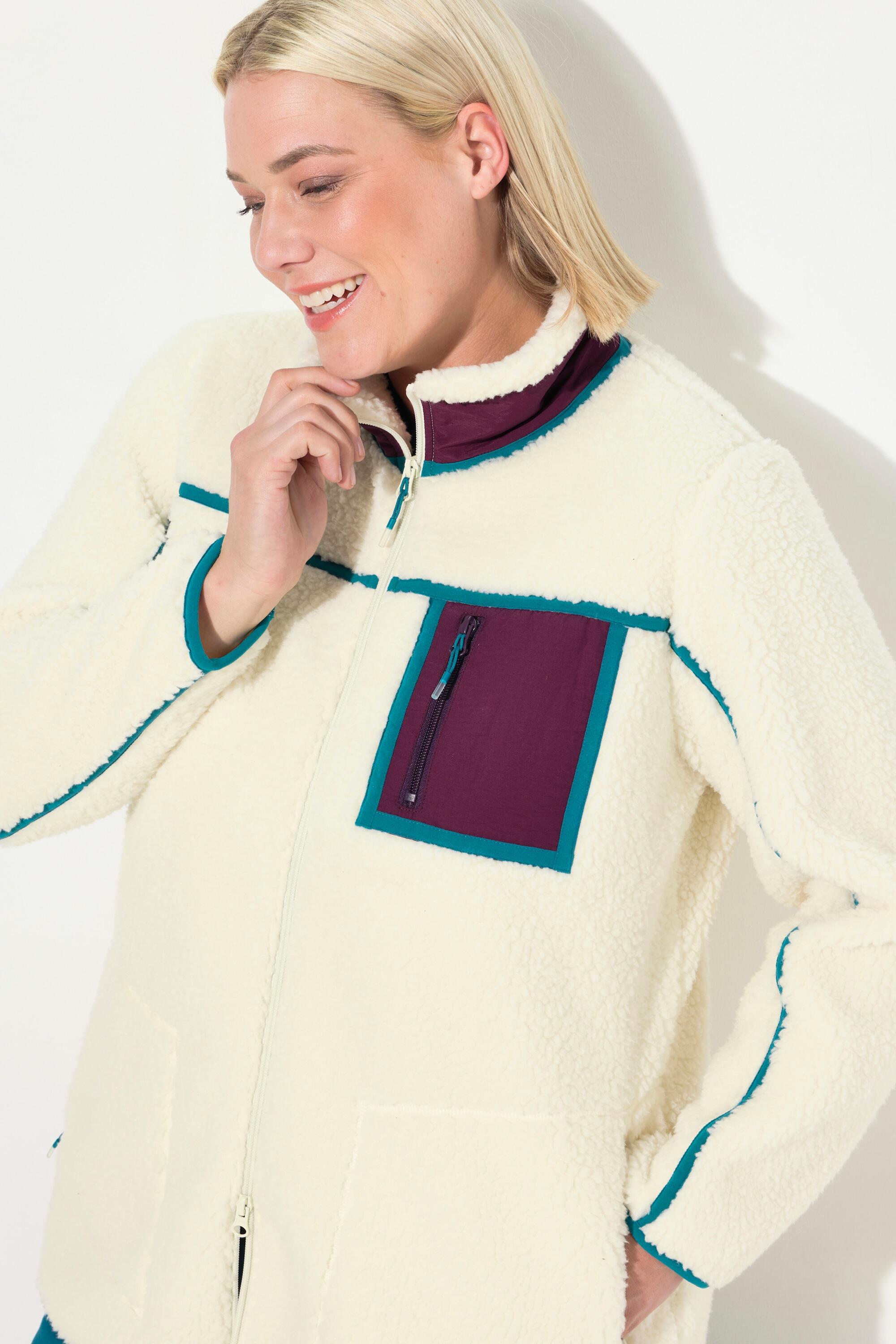Femme Veste en polaire bouclée 3/5