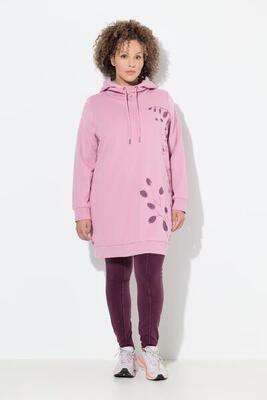 Dames hoodie oversized grassen zakken lange mouw trui met capuchon