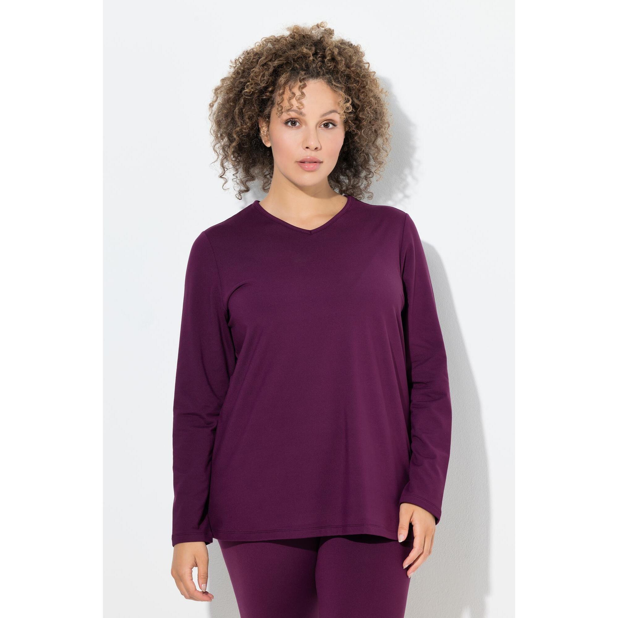 Damskie Bluzka narciarska funkcyjna szybkoschnąca komin długi rękaw