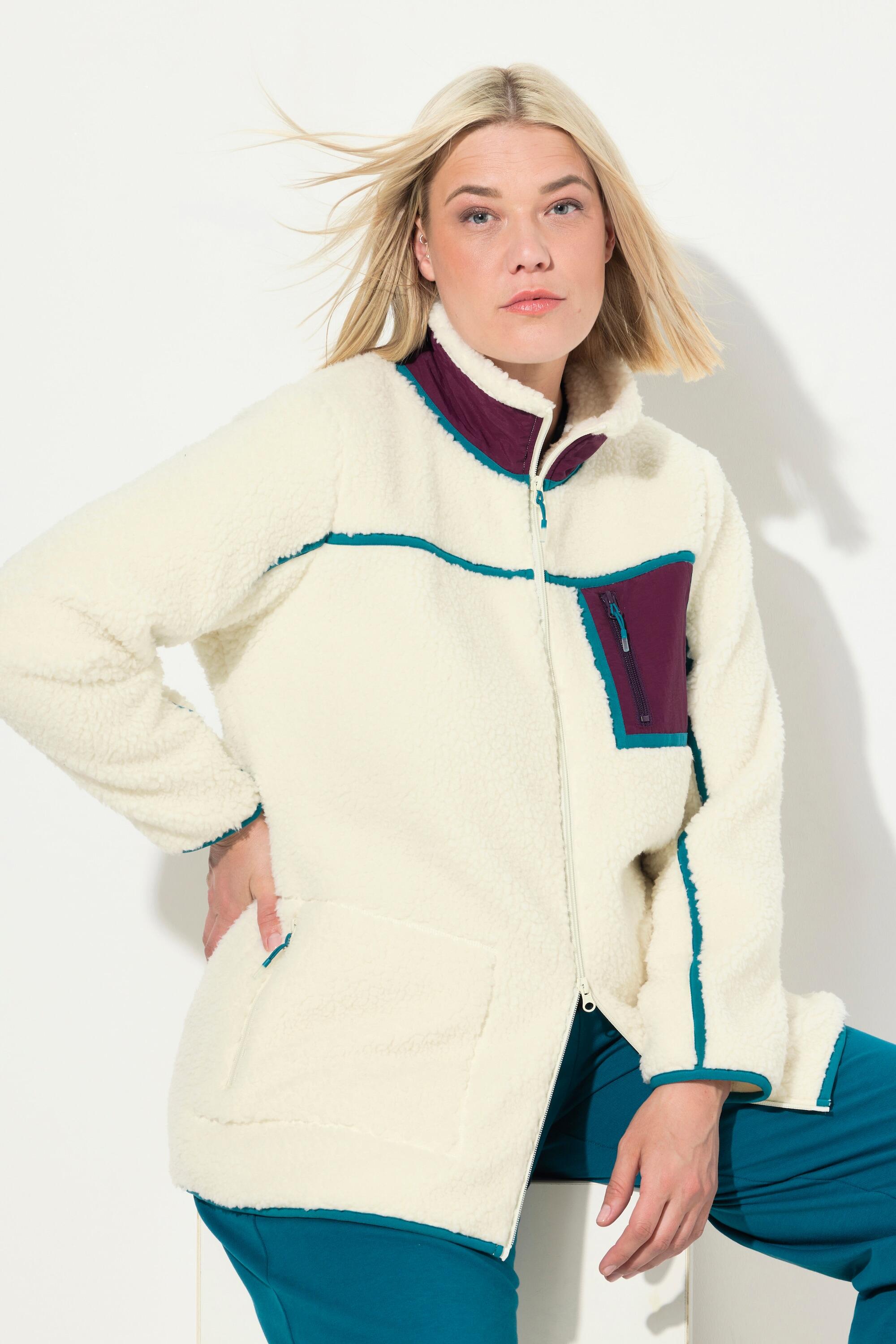 Femme Veste en polaire bouclée 4/5