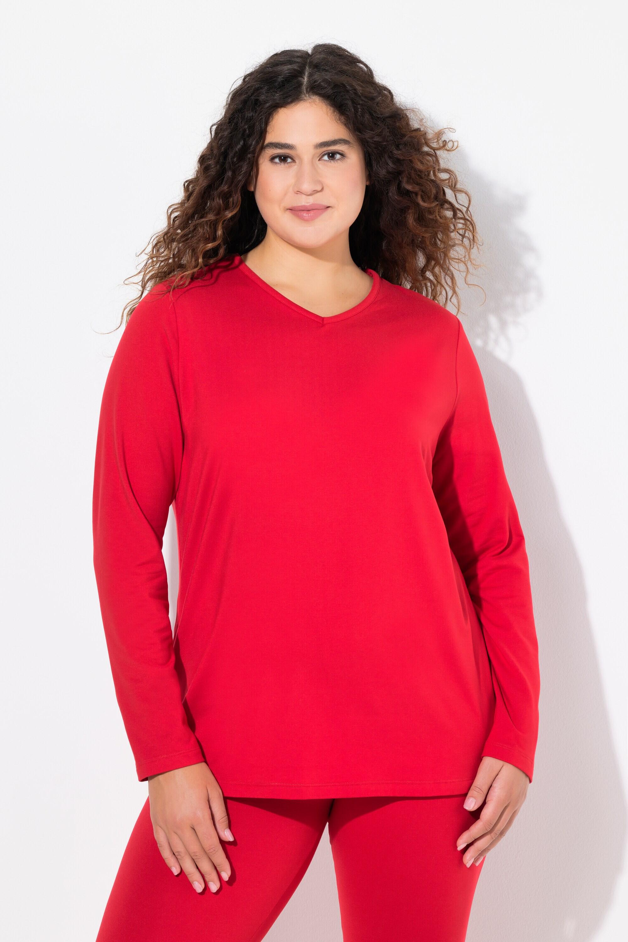 ULLA POPKEN Damen Ski-Funktionsshirt schnelltrocknend Loop Langarm