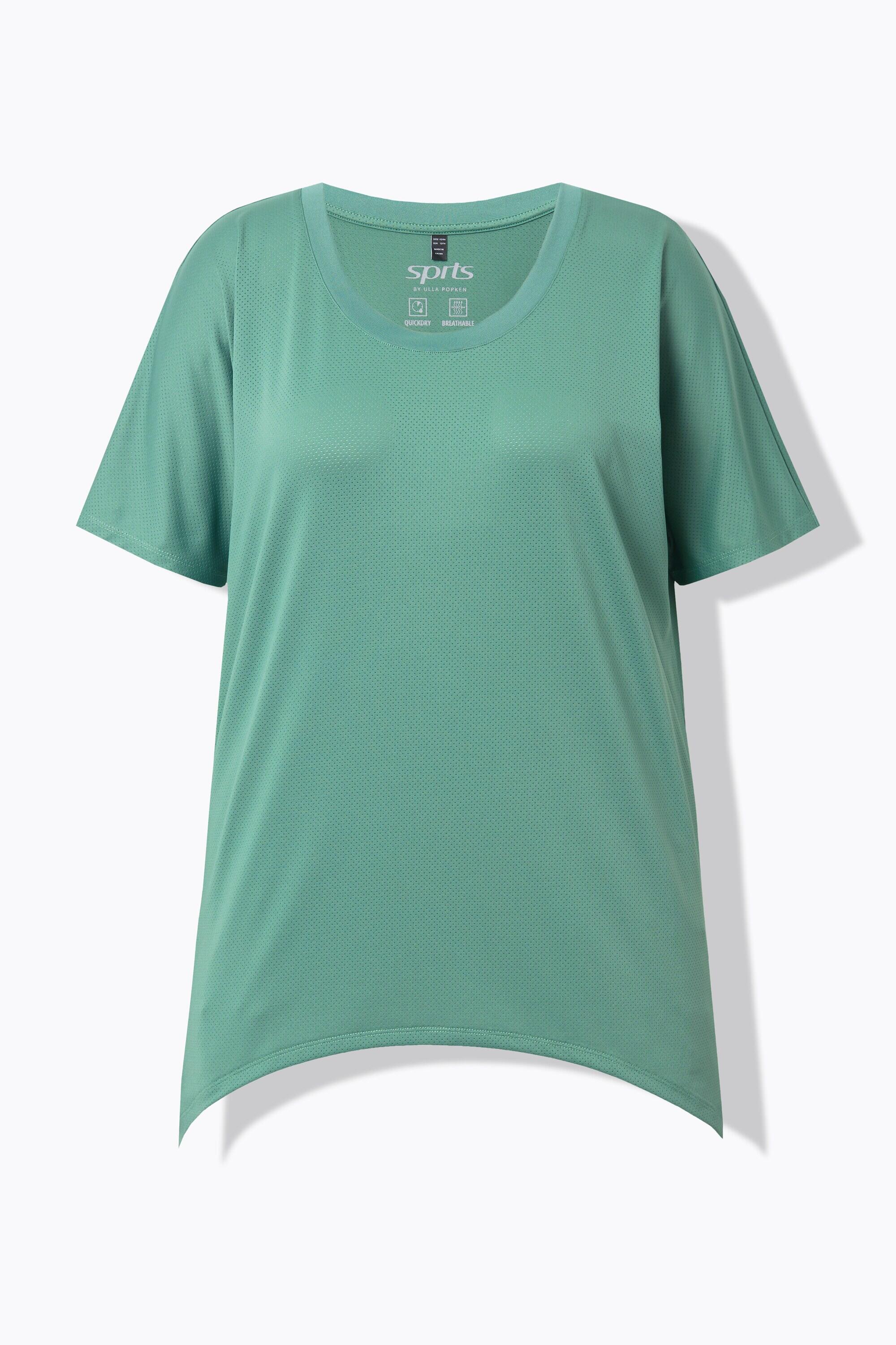 Dames Functioneel shirt puntzoom ronde hals halflange vleermuismouwen 11/11