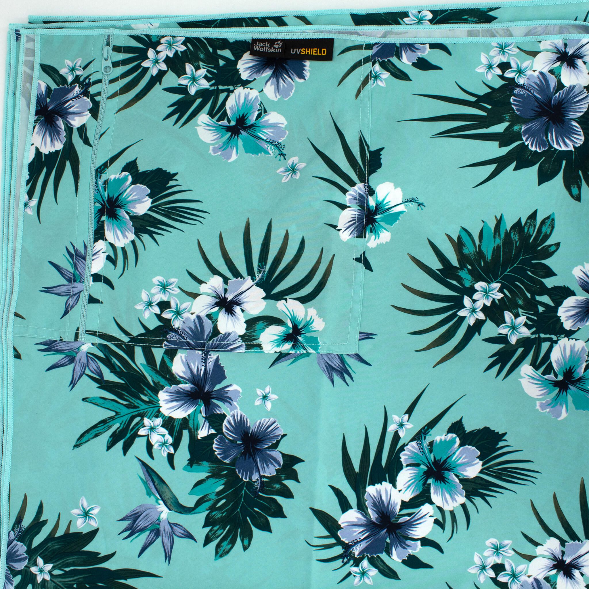 Accessoires Tropical Scarf Blanket Schal in Blau 8/8