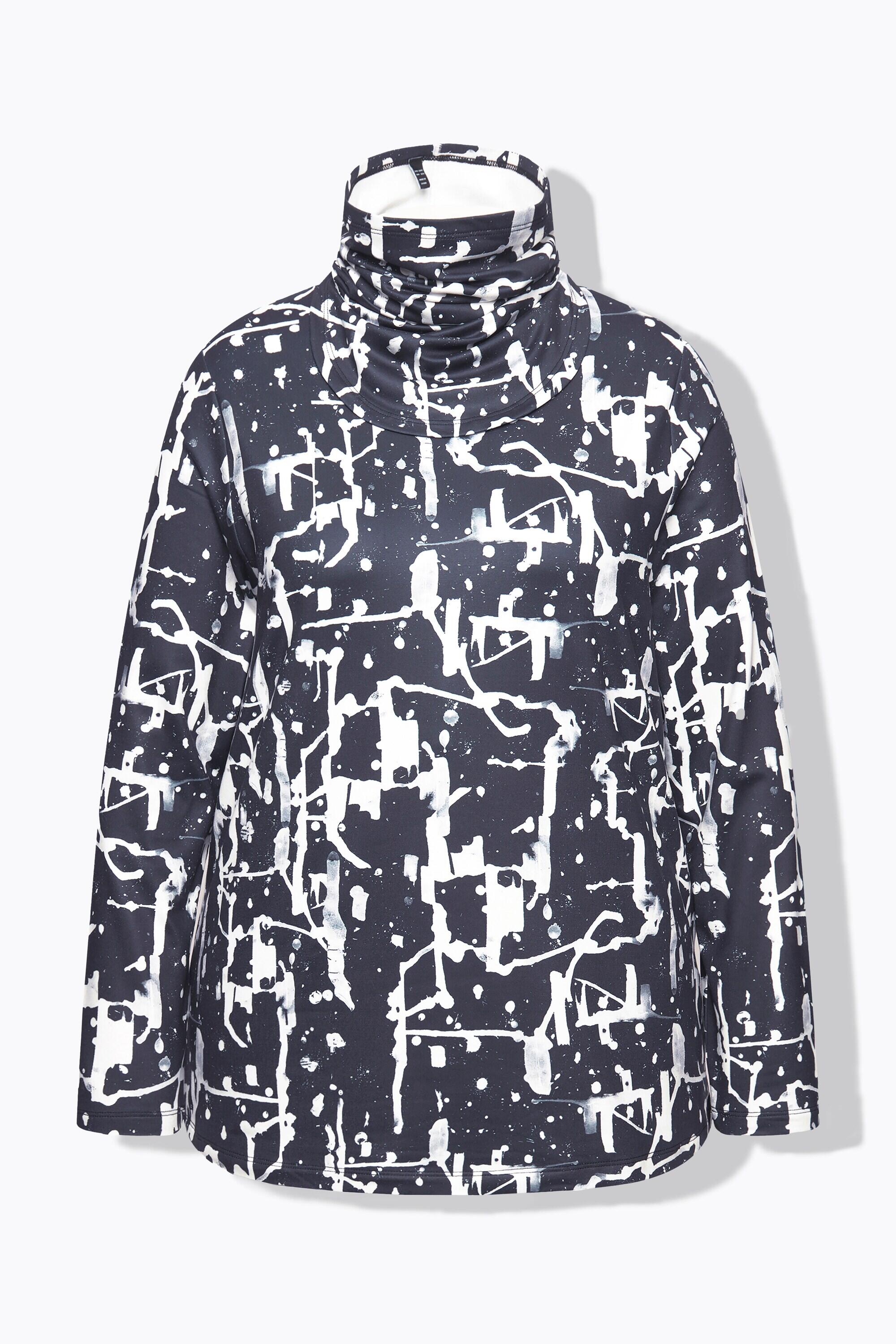 Femme T-shirt technique à col en V et manches longues matière recyclée snood 7/7