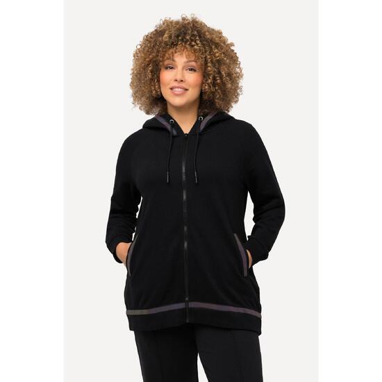 Bluza, kaptur, tęczowe paski odblaskowe, długi rękaw