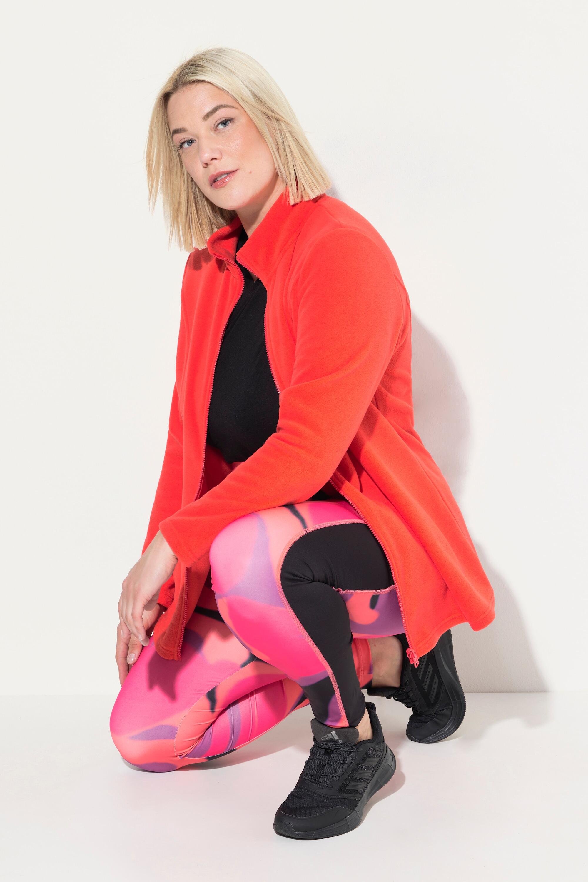 Femme Veste polaire système modulaire col droit 6/7