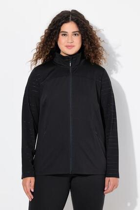 Damskie Bluza dresowa powerstretch stójka odblaski