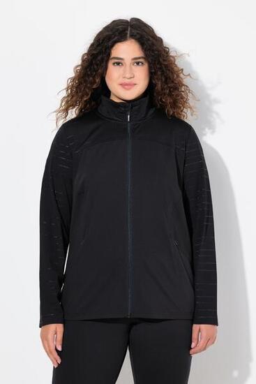 Damskie Bluza dresowa powerstretch stójka odblaski
