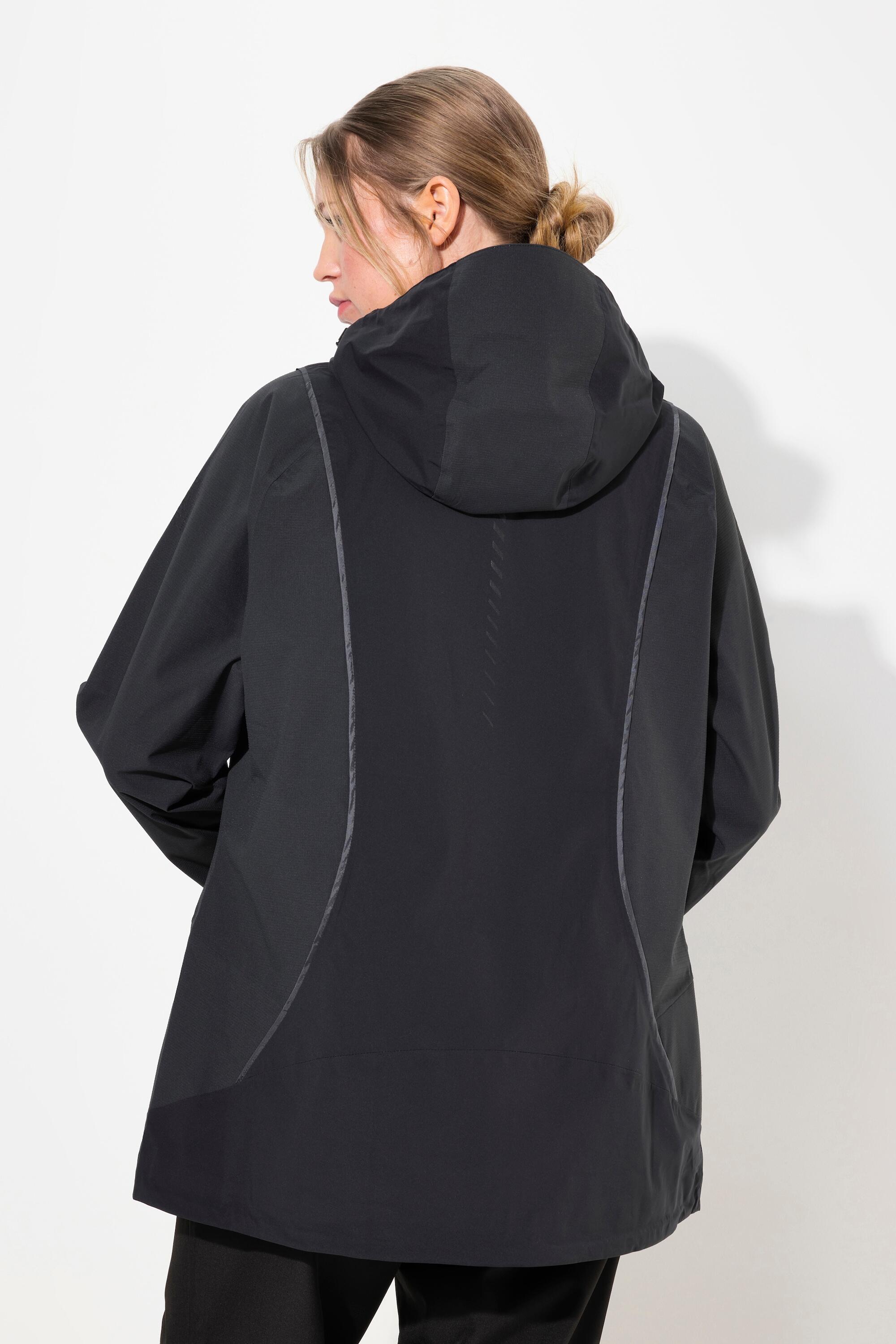 Damen Funktionsjacke wasserdicht 2-Wege-Zipper Reflektor 2/5