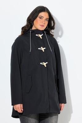 Dames hyprar softshell-jas waterafstotend houtje-touwtjeknopen