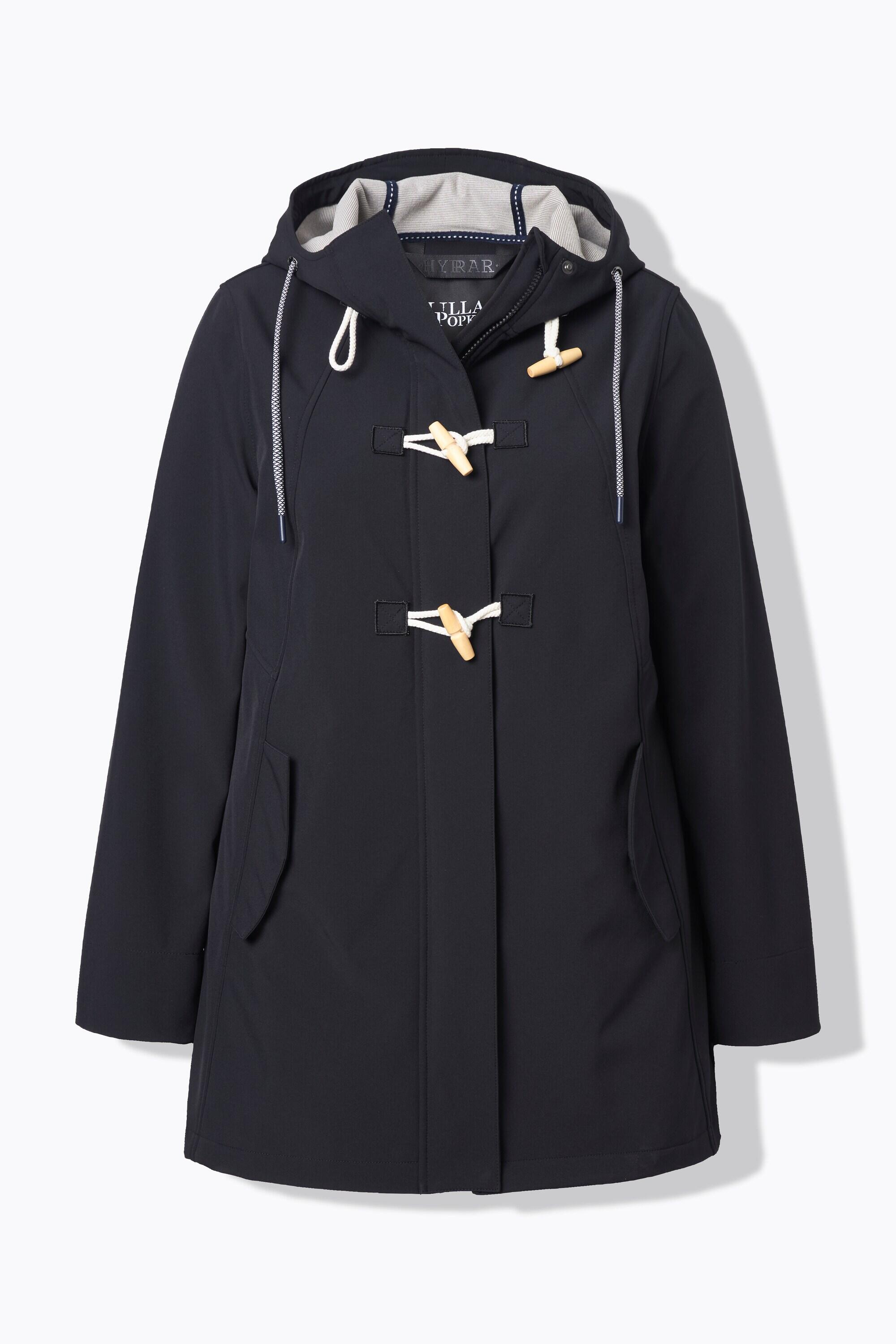 Femme Veste Softshell HYPRAR à capuche matière déperlante boutons Brandebourg 7/7