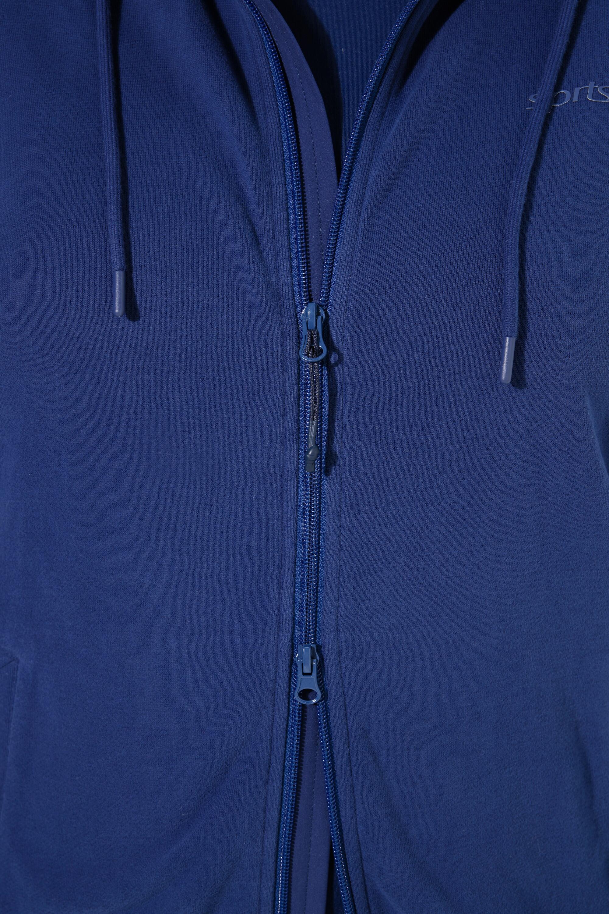Femme Sweat à capuche fermeture à glissière à double sens empiècements en tissu 5/7