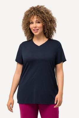 Dames functioneel shirt antibacterieel v-hals korte mouw