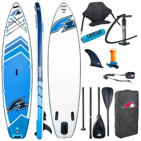 Deska pompowana SUP F2 Axxis 12'2" Light Blue Combo + Bojka na wiosło