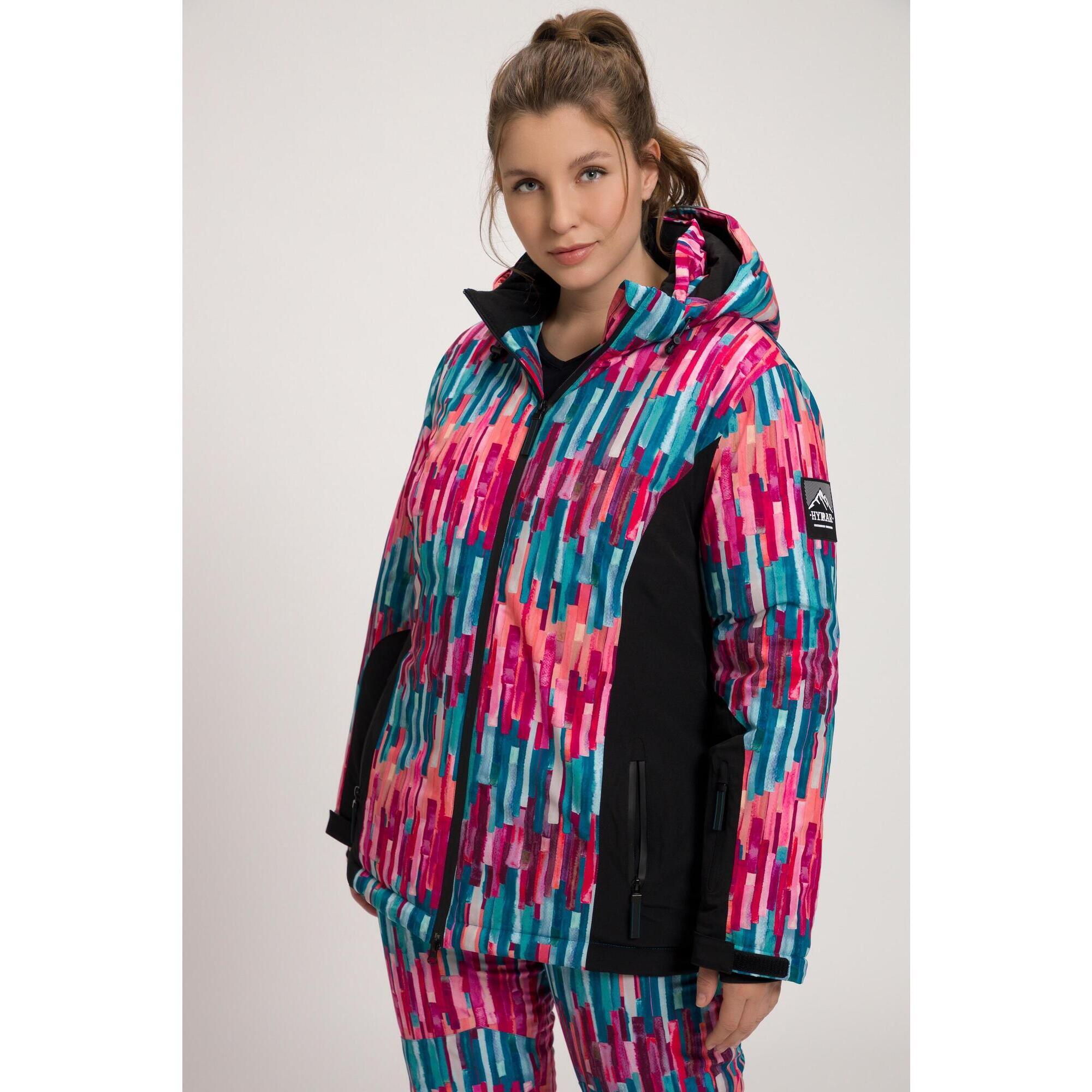 Damskie Kurtka narciarska HYPRAR nieprzemakalna dwukierunkowy suwak