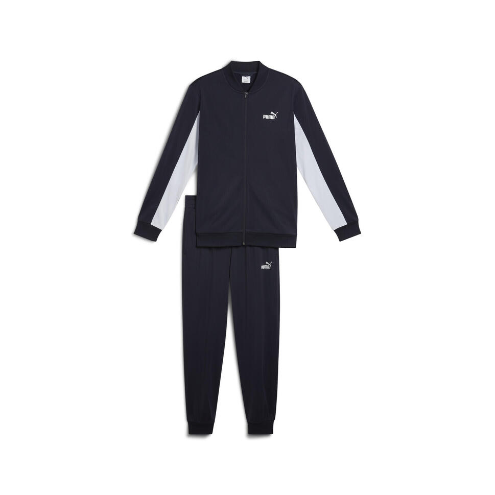 Męski dres inspirowany koszykówką z poliestru PUMA New Navy Blue