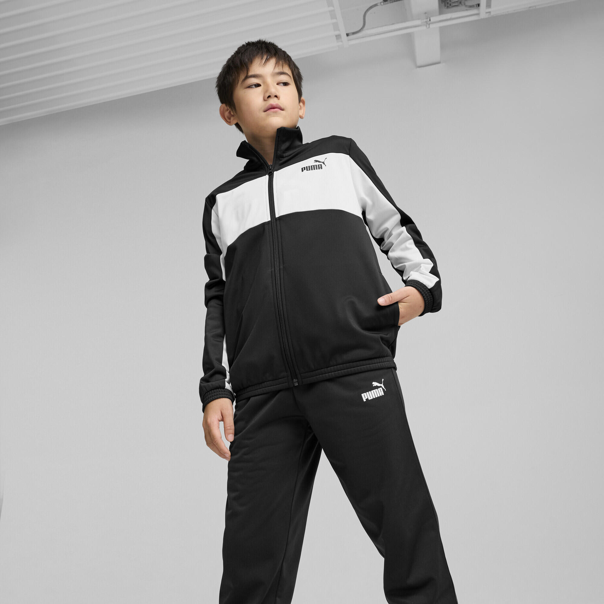 Tuta a blocchi di colore PUMA Poly per ragazzi PUMA 4/7