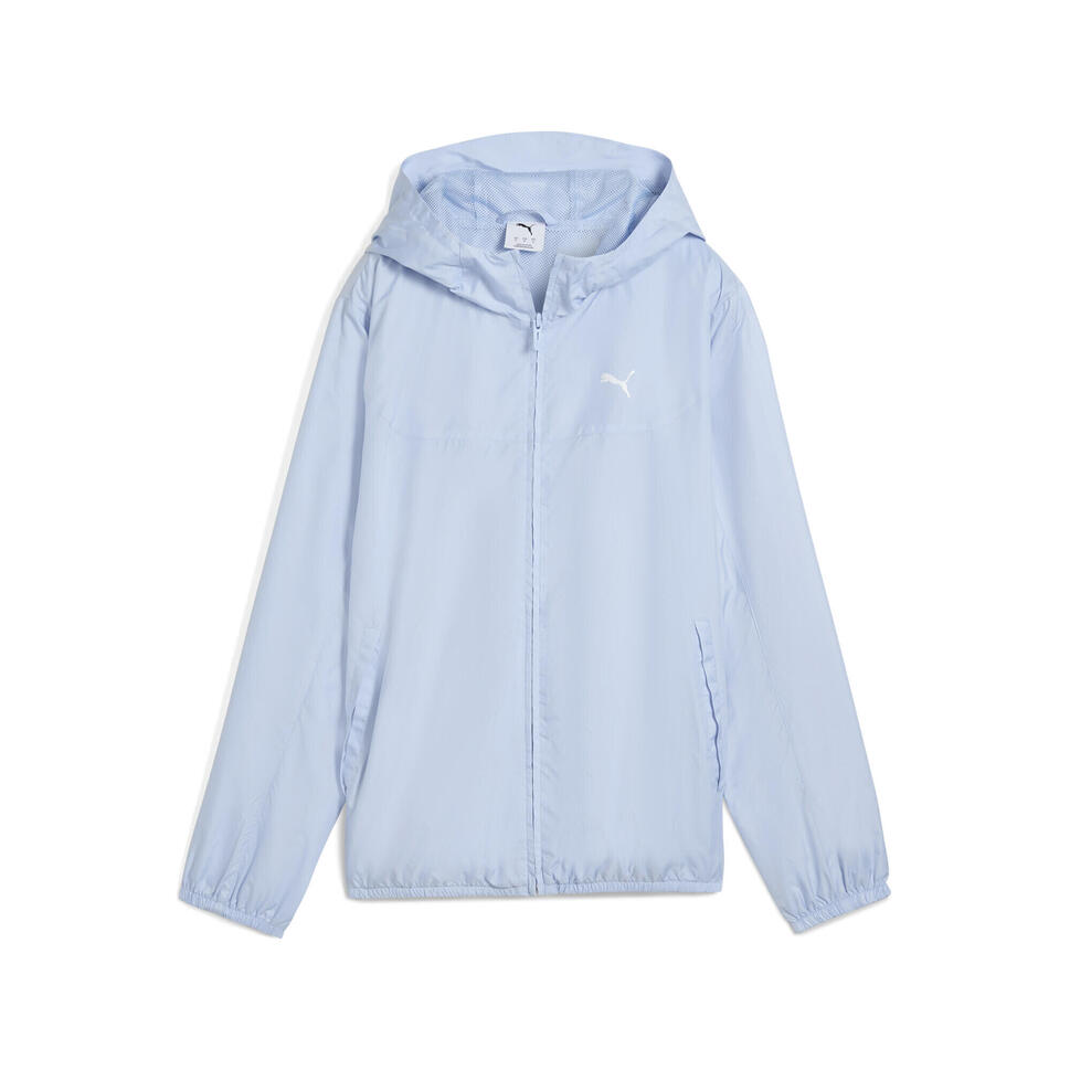 Damska wiatrówka o standardowym kroju Essentials PUMA Haute Tropic Blue