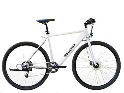 Sharp grenoble gs03ew e-bike 7.8 ah 7 sp wit