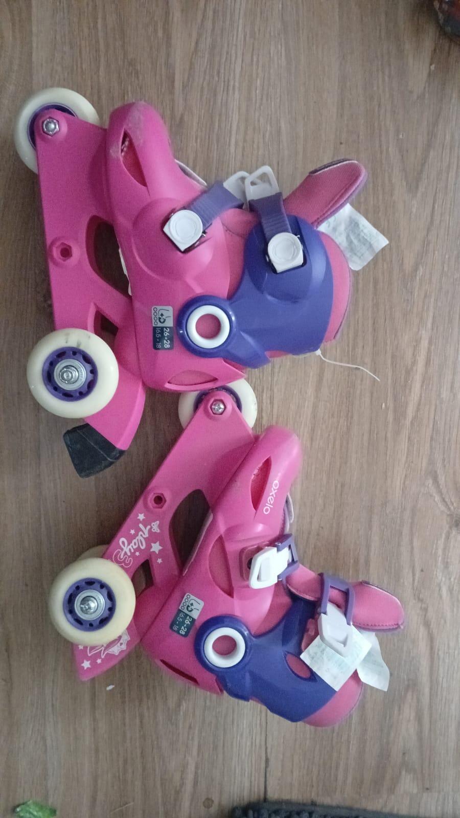 Entre Particuliers - Rollers enfants marque OXELO 26-28 2/3