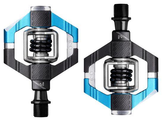 CRANKBROTHERS Pedale MTB Candy 7 clipless, nero/blu elettrico