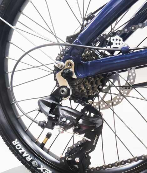 Bicicleta dobrável CLOOT IONIC  LUX DISC  20" 3/7