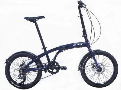 Faltrad Klapprad 20 CLOOT ICONIC LUX DISC