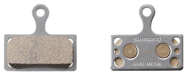 Par de pastilhas de travão shimano metal g04s