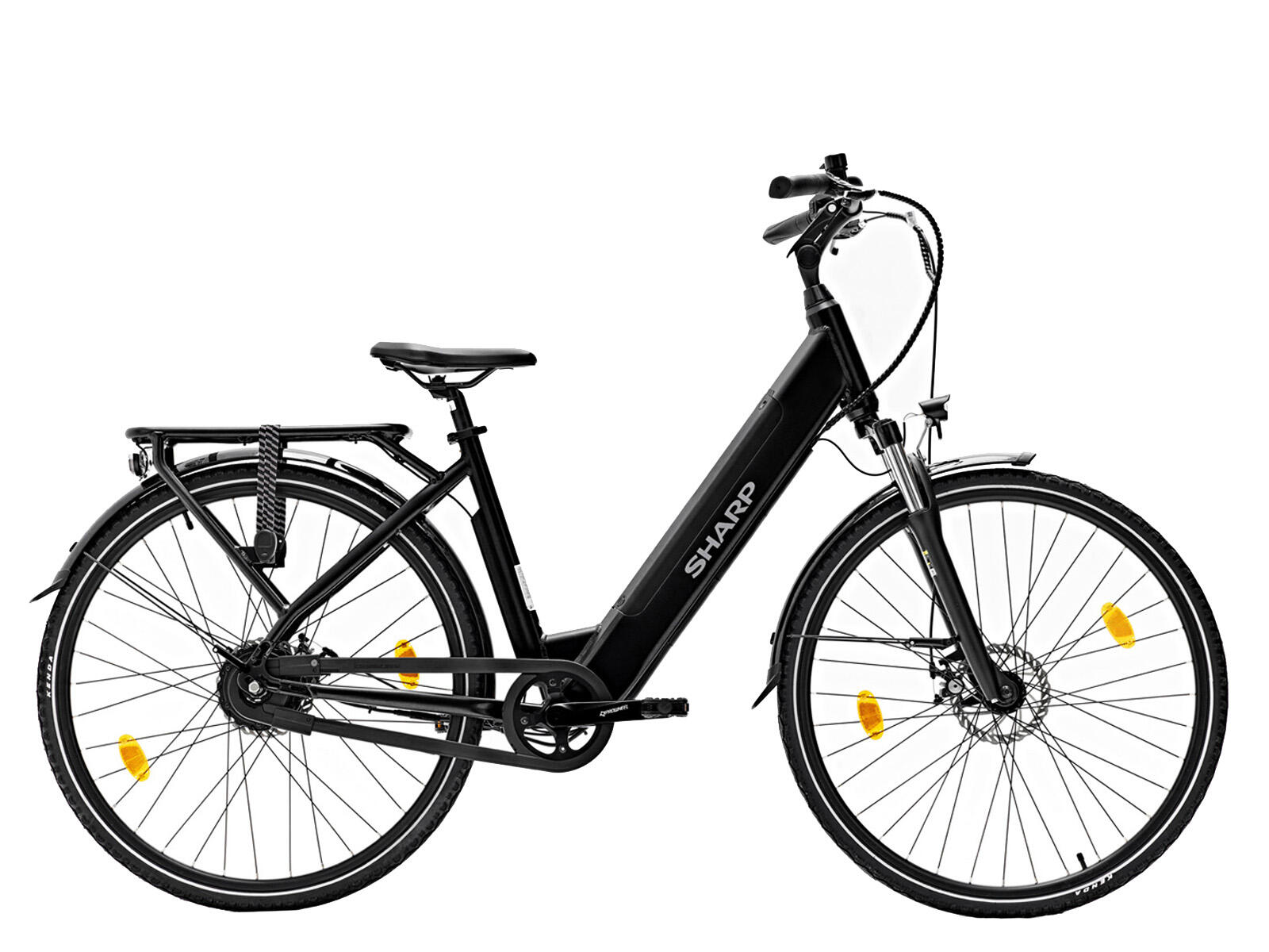 Unisex elektrische stadsfiets 12.8Ah 28 inch Automatic 2/5