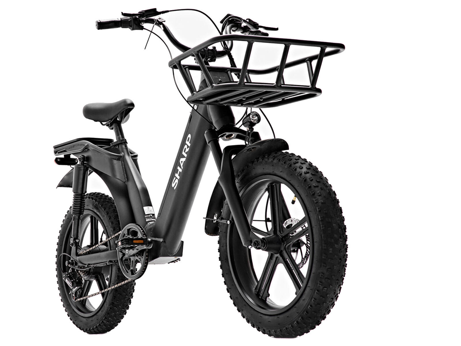 Sharp Lipari elektrische transport fatbike 12.6Ah 20 inch 3/5