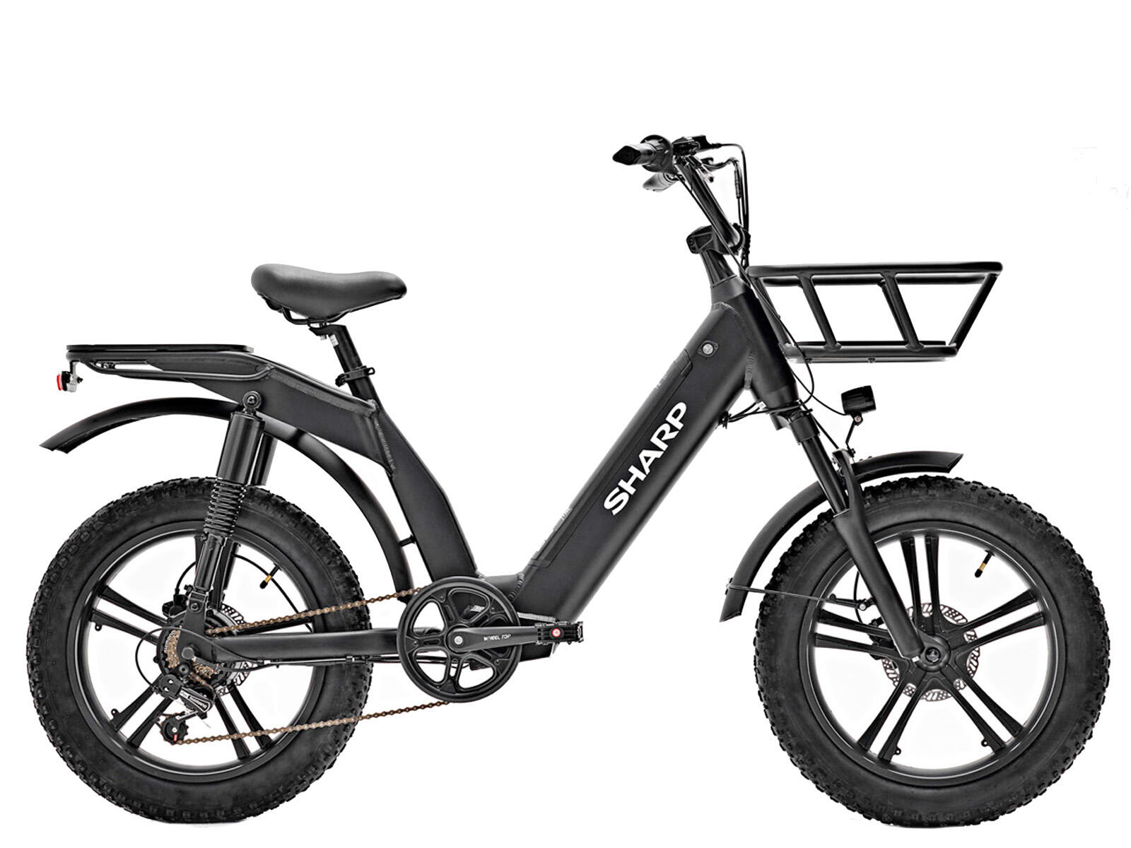 Sharp Lipari elektrische transport fatbike 12.6Ah 20 inch 2/5