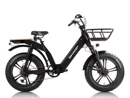 Sharp Lipari elektrische transport fatbike 12.6Ah 20 inch