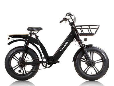 Sharp lipari elektrische transport fatbike 12.6ah 20 inch