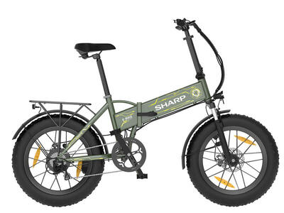 Sharp bilbao elektrische vouwfiets fat urban 10.2ah 20 inch